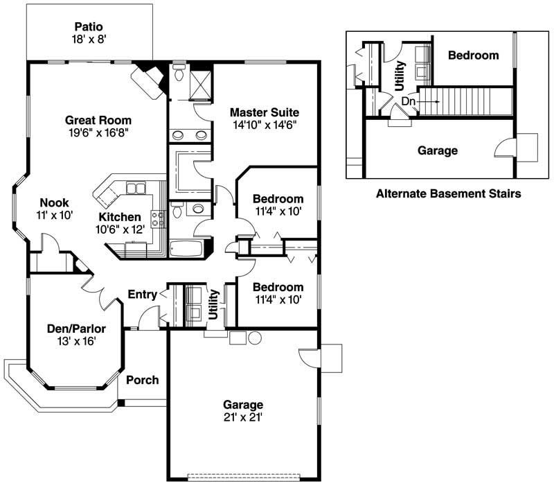 Floor Plan First Story