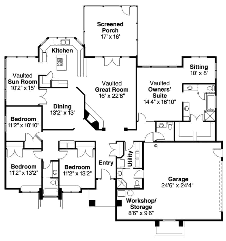 Floor Plan Main Level