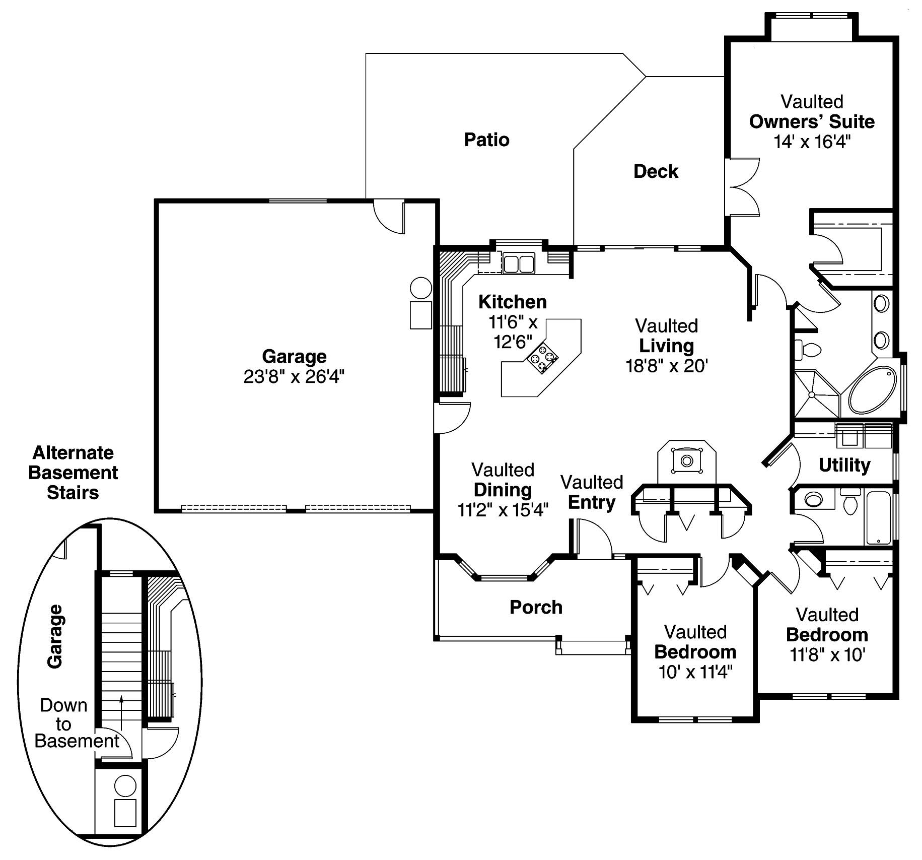 Floor Plan First Story