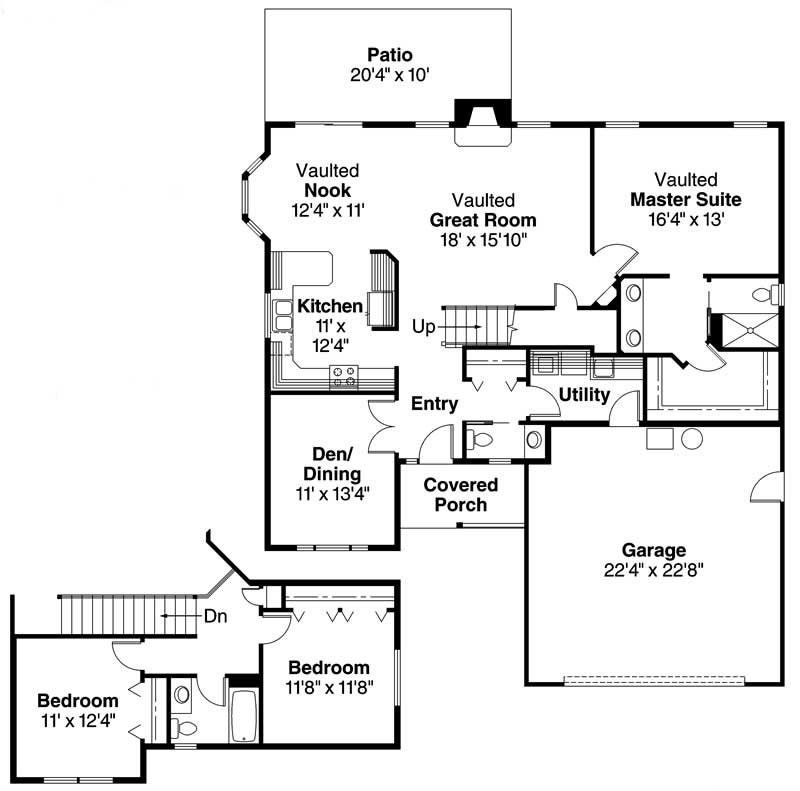 Floor Plan Main Level