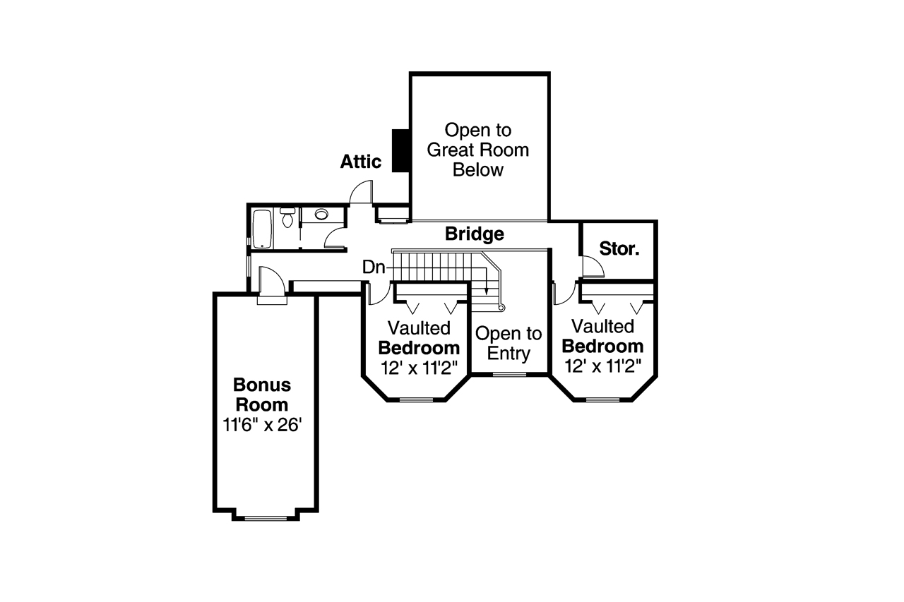 Floor Plan Upper Level