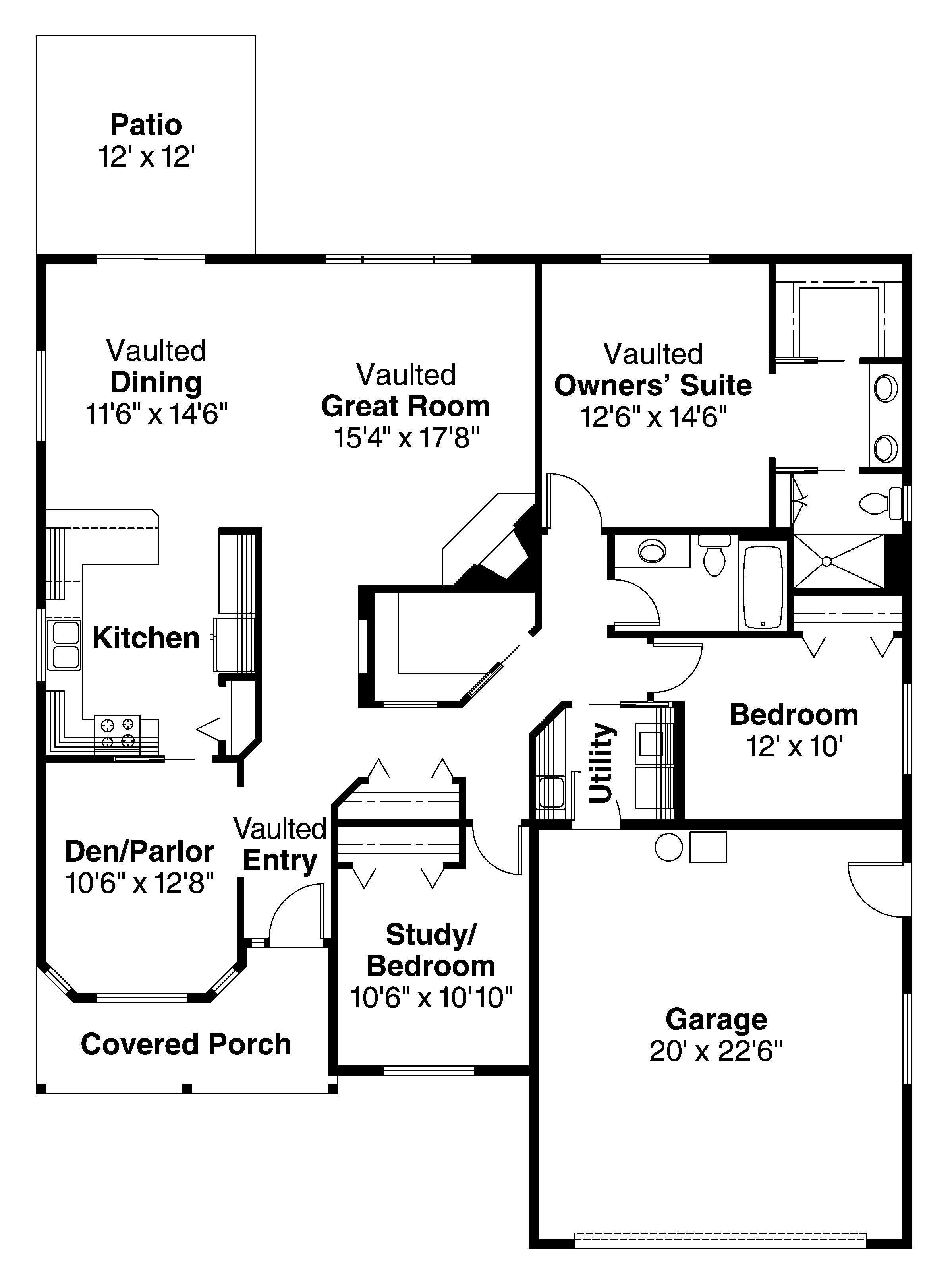 Floor Plan First Story