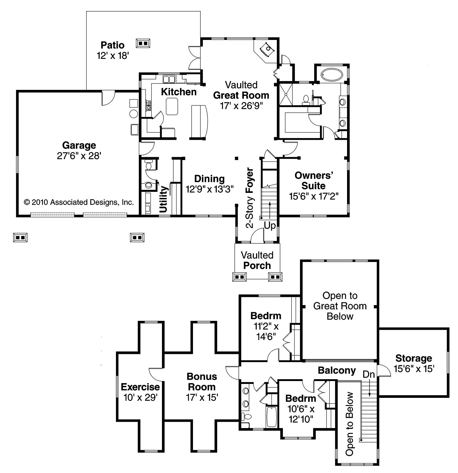 Floor Plan First Story