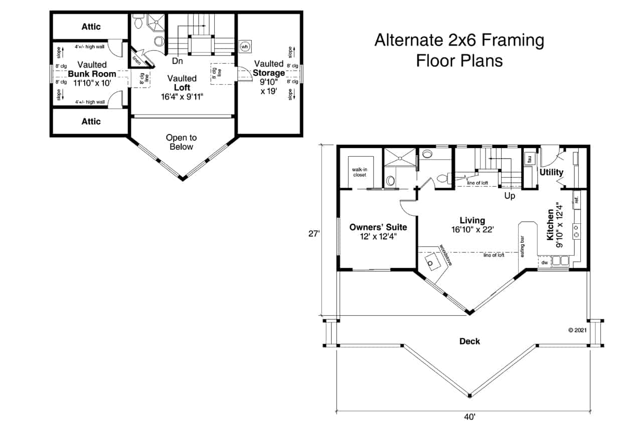 Alternative Main Level Layout