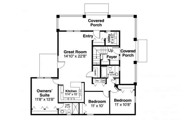 Floor Plan Main Level
