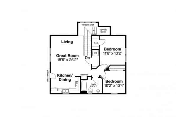 Floor Plan Upper Level