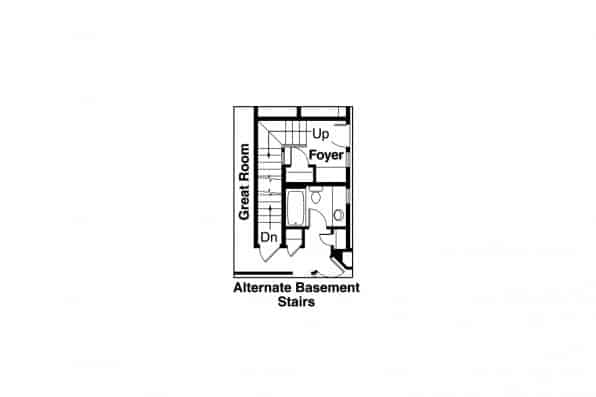 Basement Option Stair Location