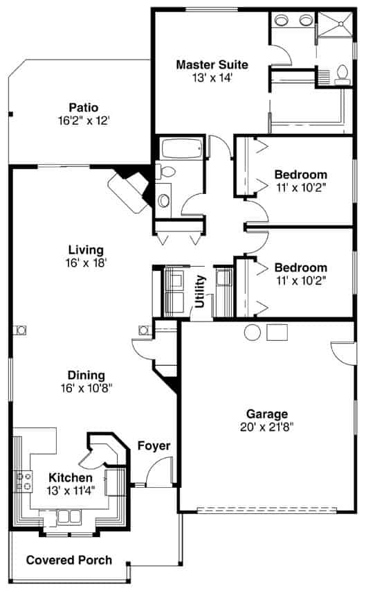 Floor Plan Main Level