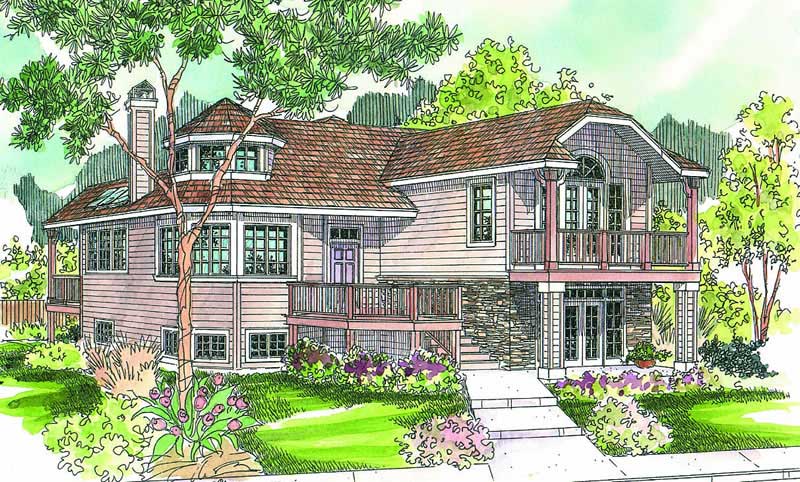 2-Bedroom, 1940 Sq Ft Cape Cod Home Plan - 108-1591 - Main Exterior