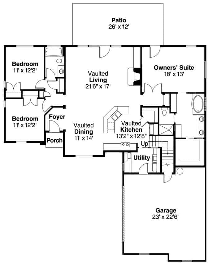 Floor Plan Main Level