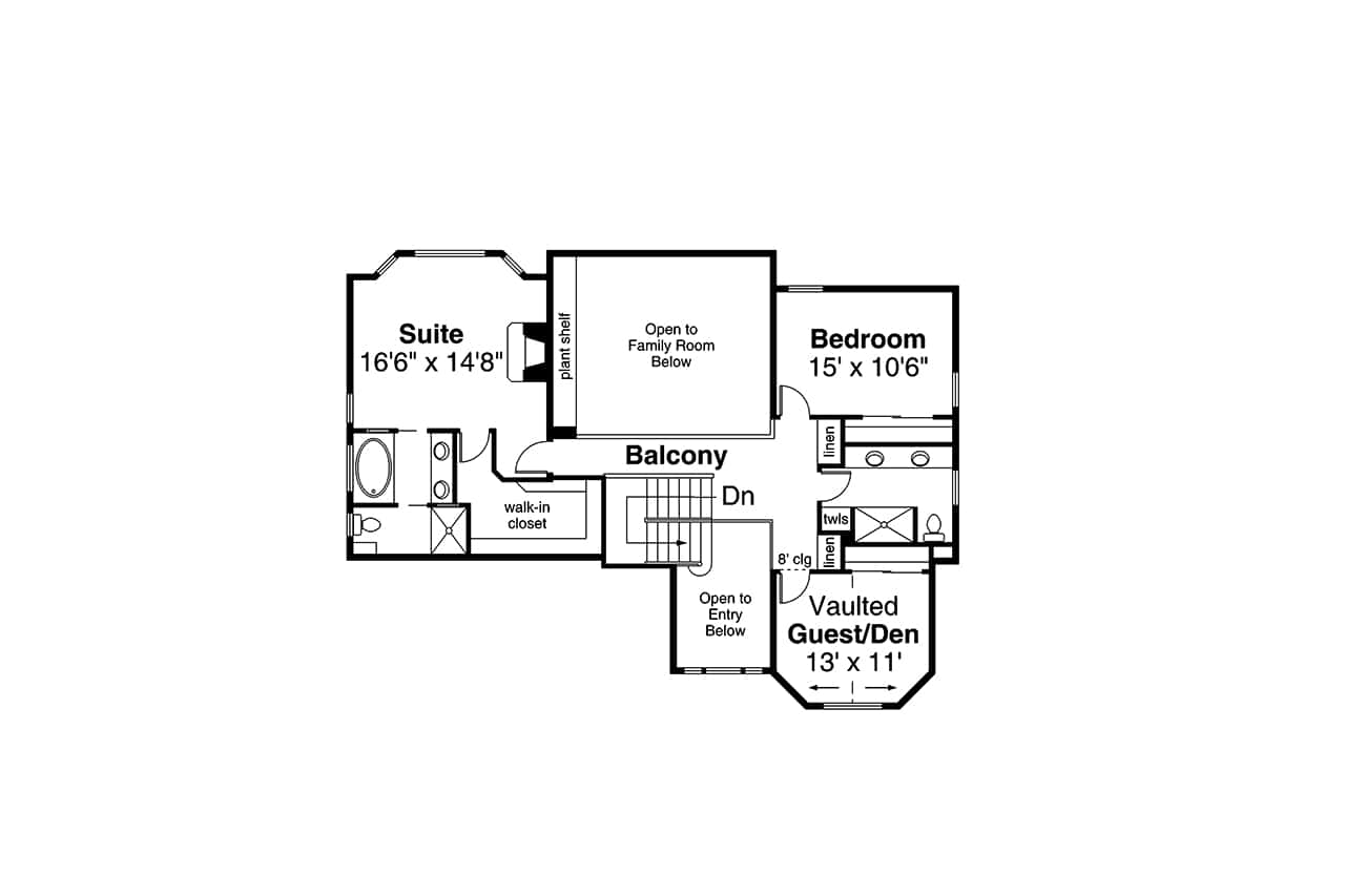 Floor Plan Second Story