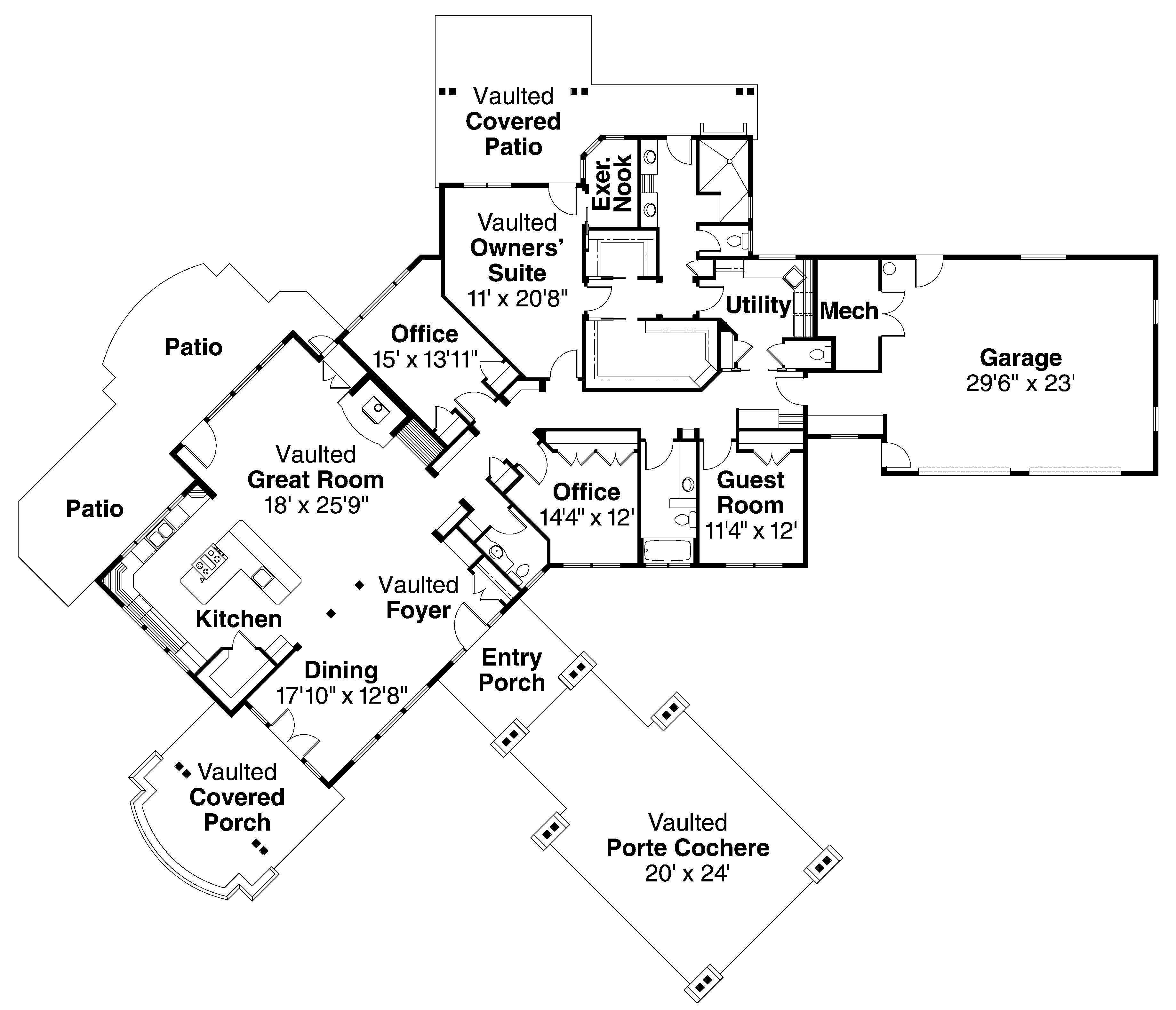 Floor Plan First Story