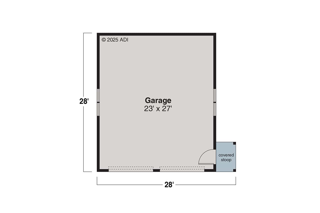 Garage Floor Plan