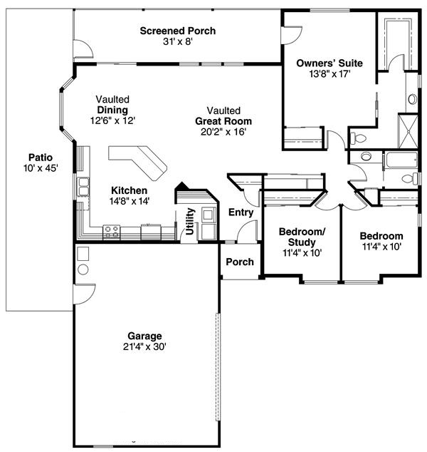 Floor Plan Main Level