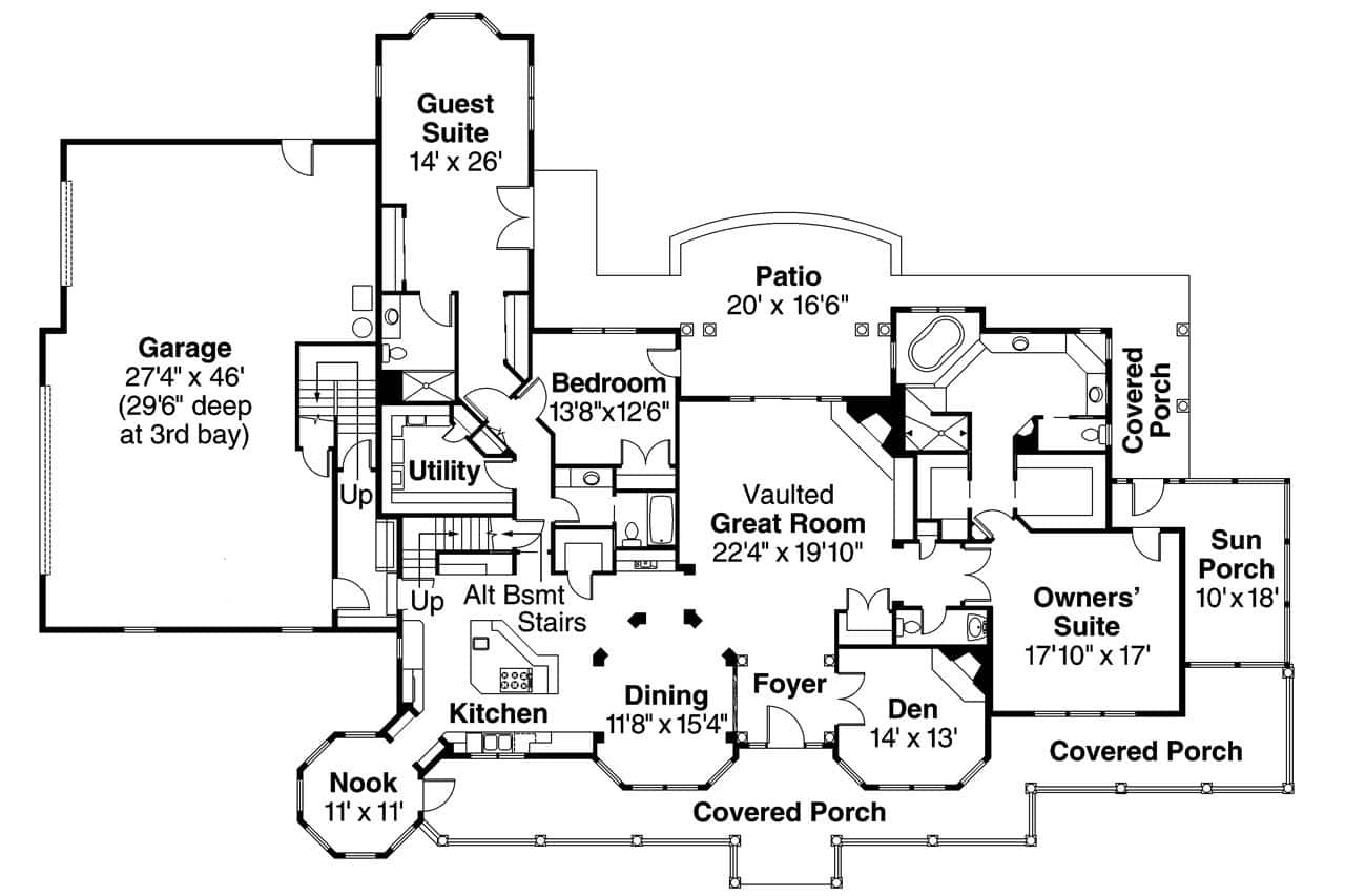Floor Plan First Story
