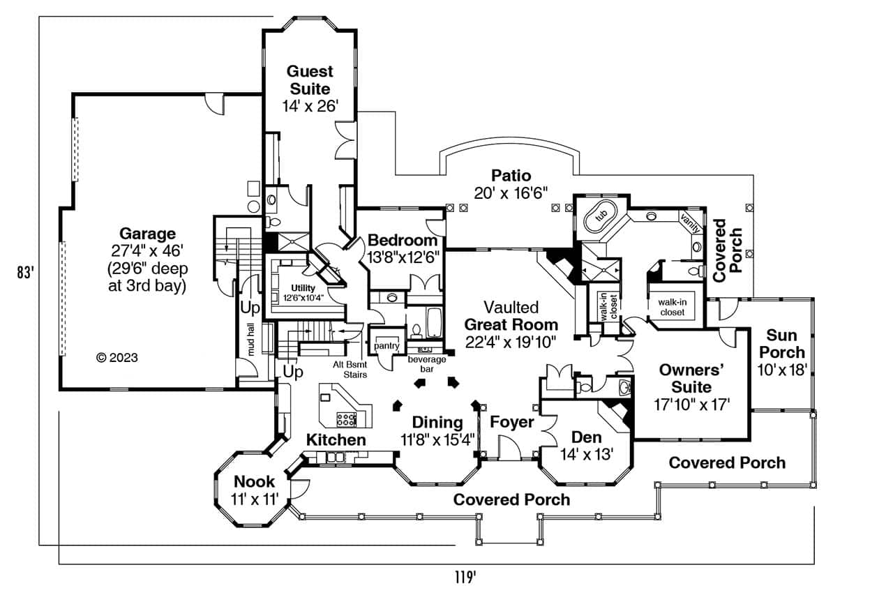 Floor Plan First Story