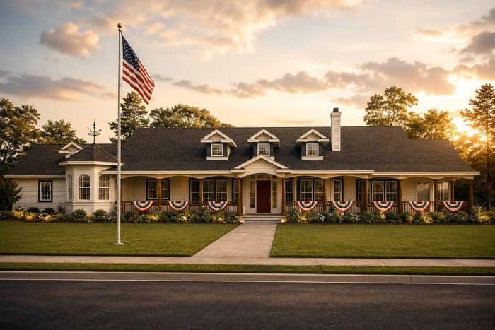 4-Bedroom, 3959 Sq Ft Country House Plan - 108-1673 - Front Exterior