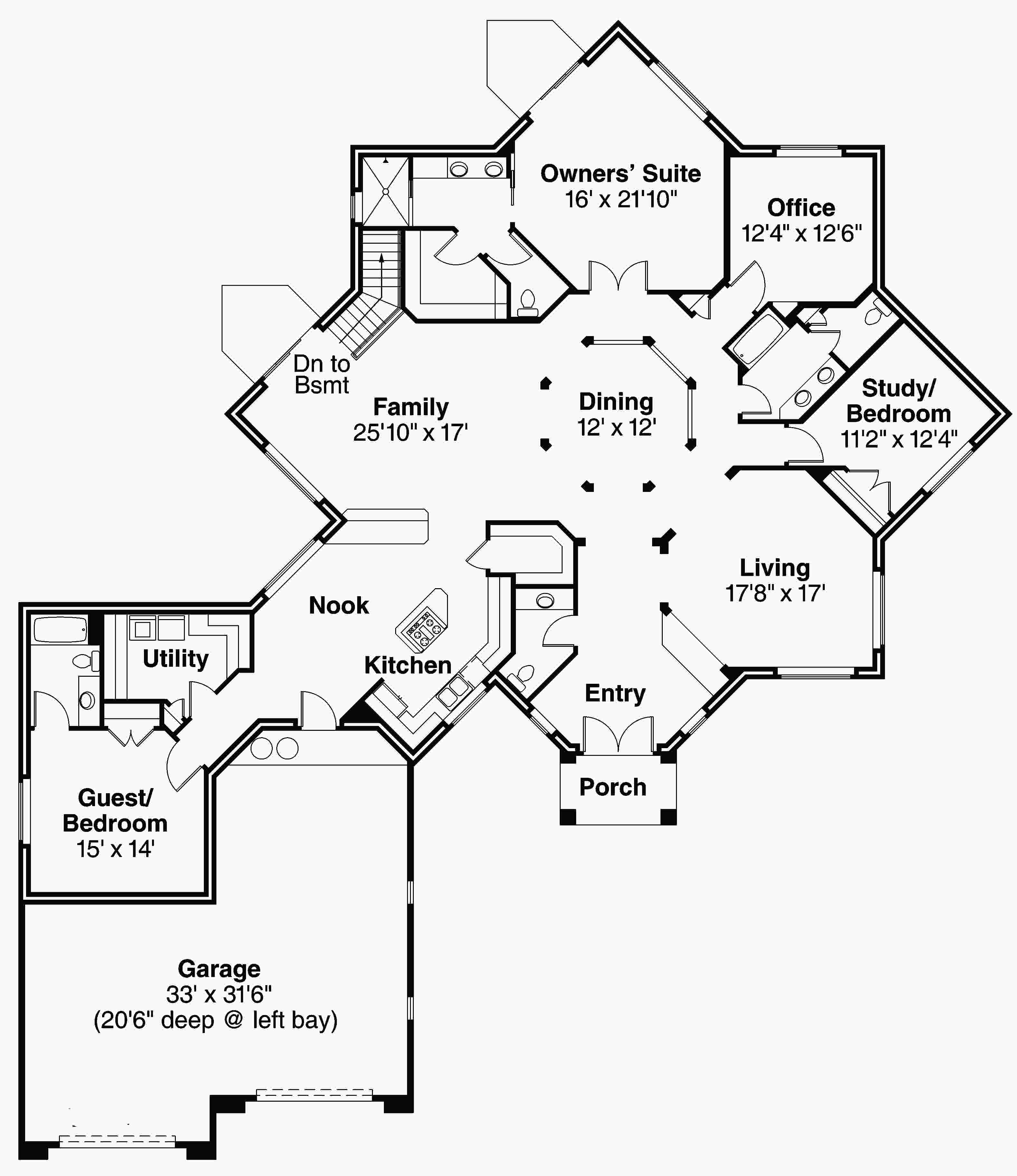 Floor Plan Main Level