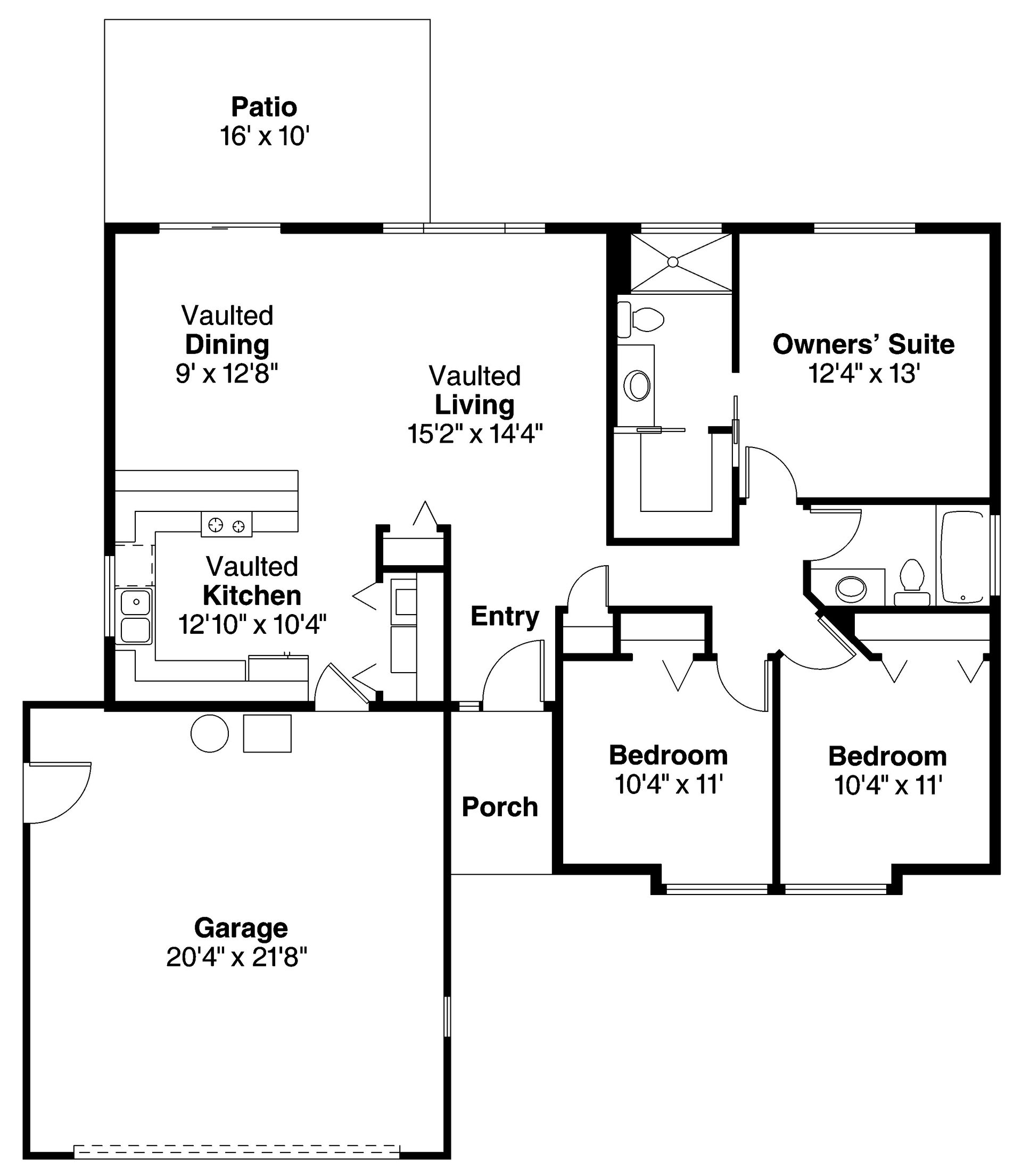 Floor Plan Main Level