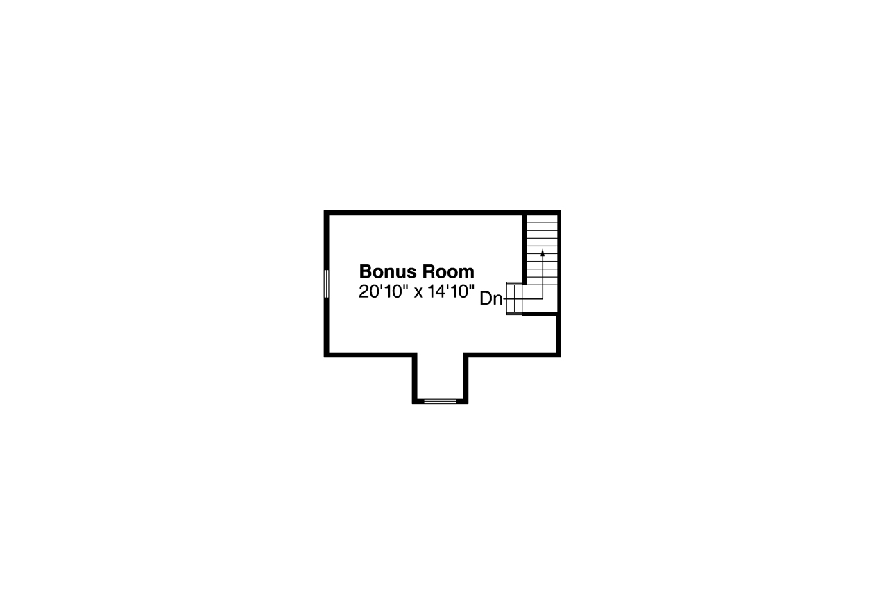 Floor Plan Bonus Room
