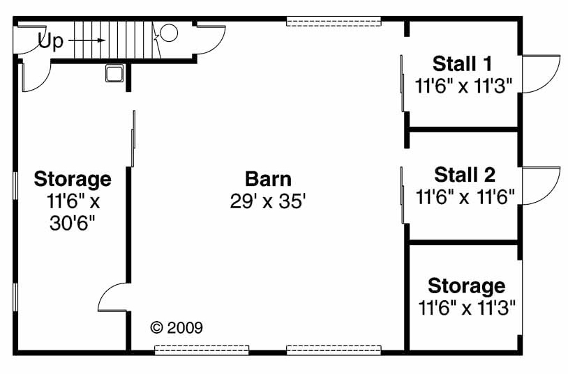Floor Plan Garage