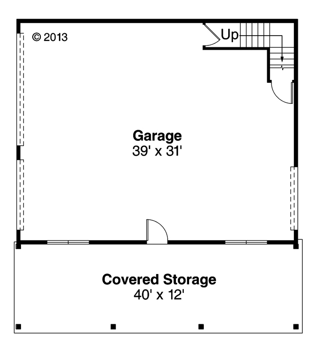 Floor Plan Garage