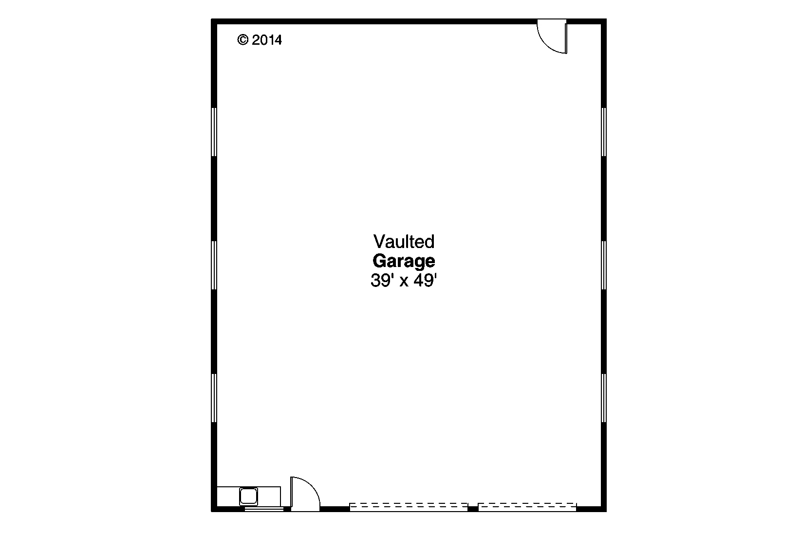 Floor Plan Garage