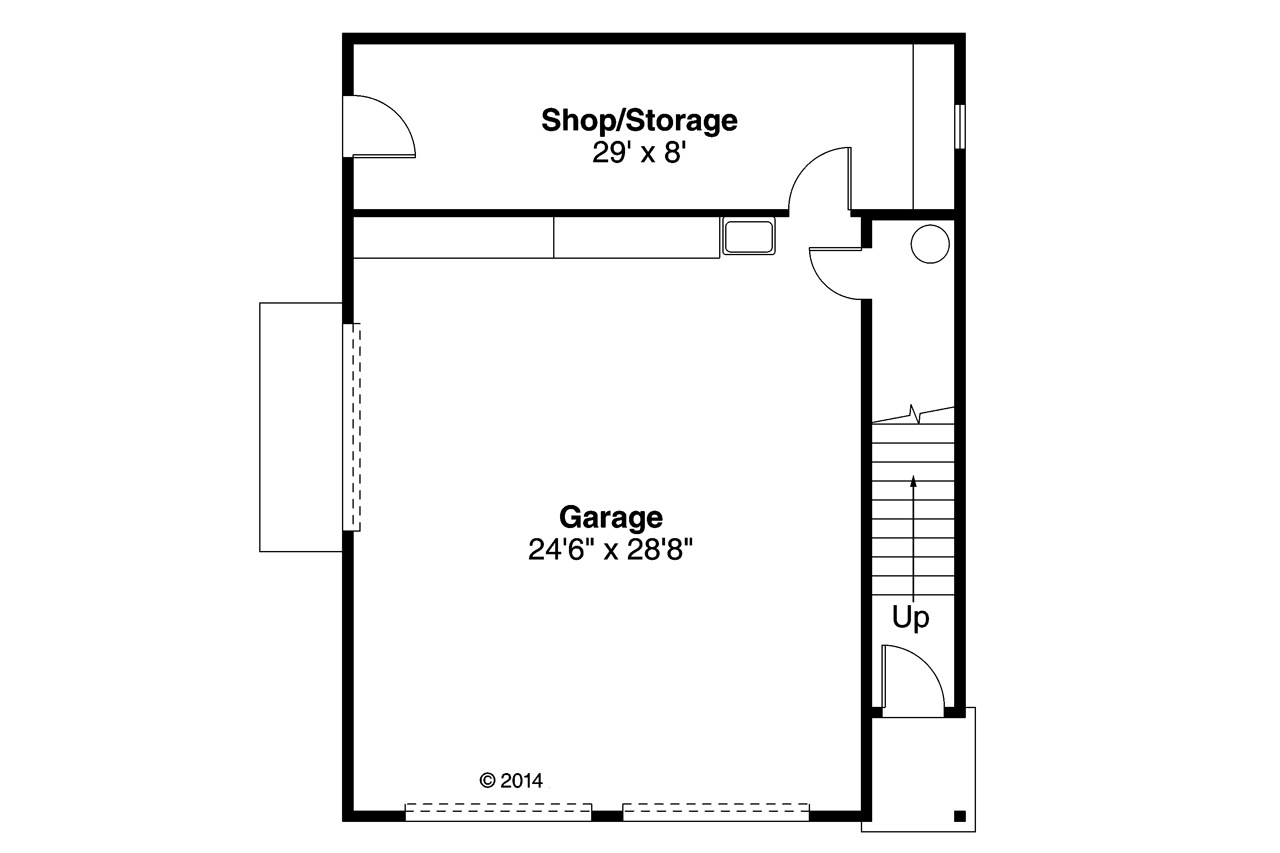 Floor Plan Garage