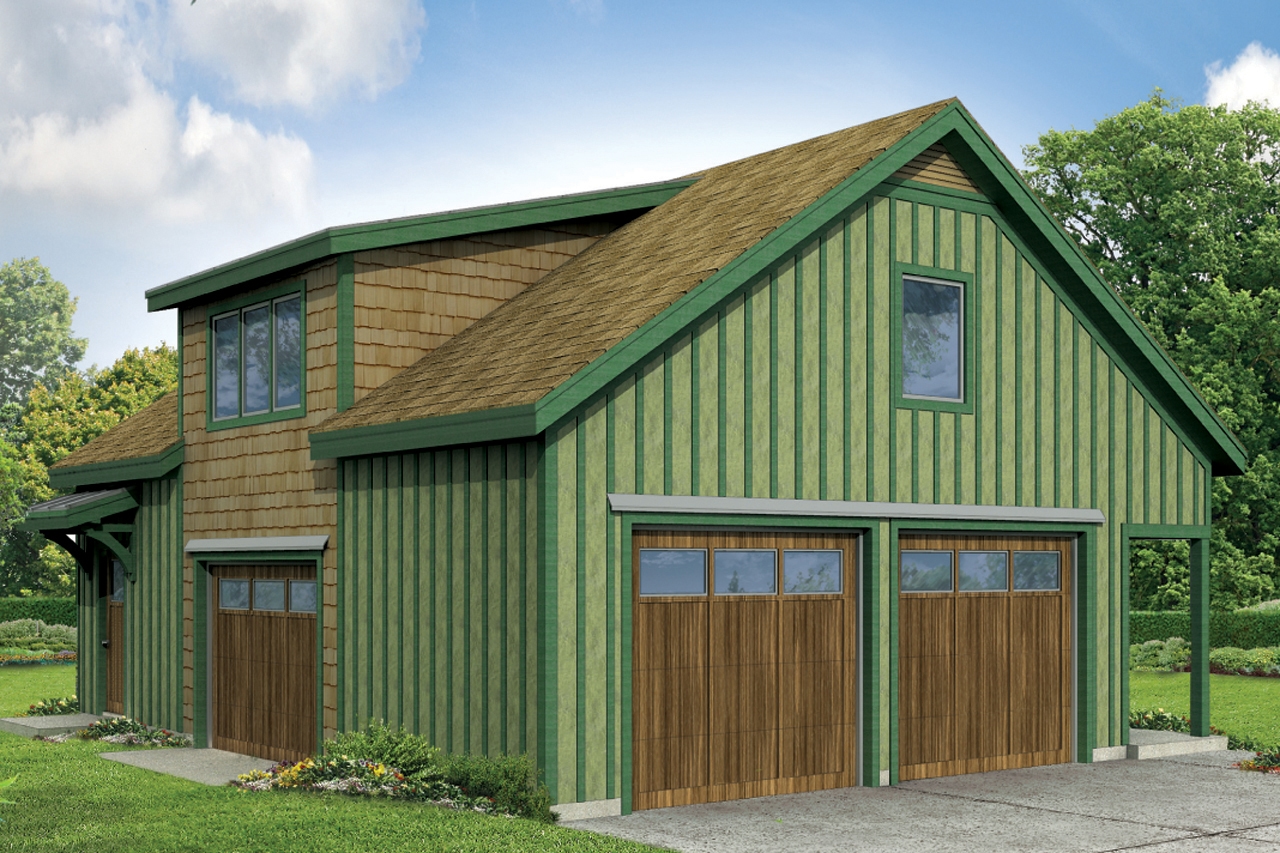 2-Bedroom, 799 Sq Ft Cottage Home Plan - 108-1778 - Main Exterior