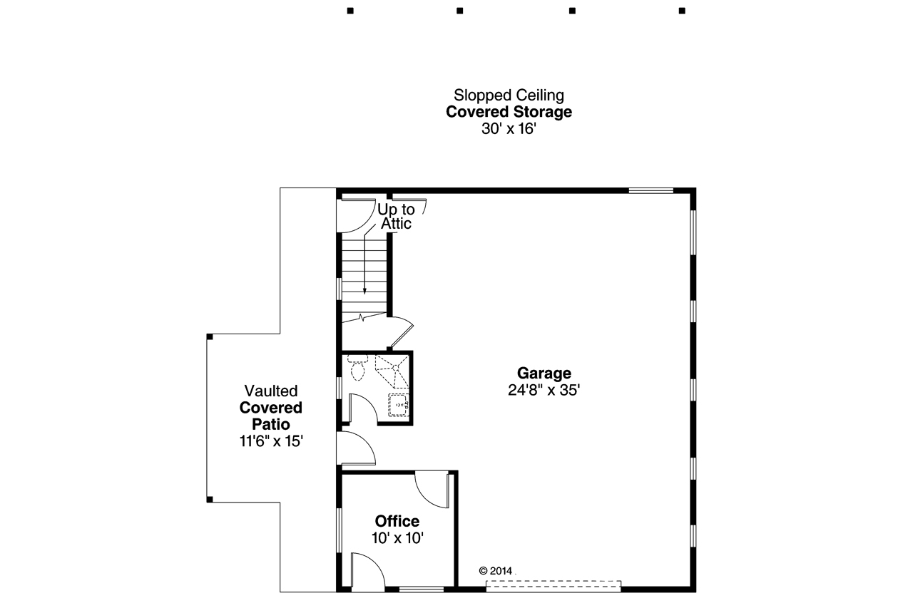Floor Plan Garage