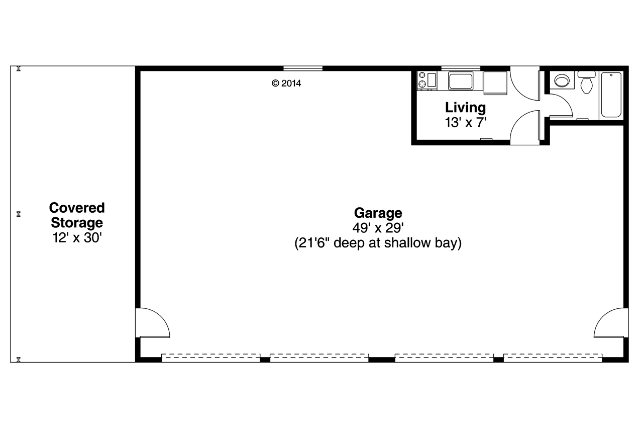 Floor Plan Garage