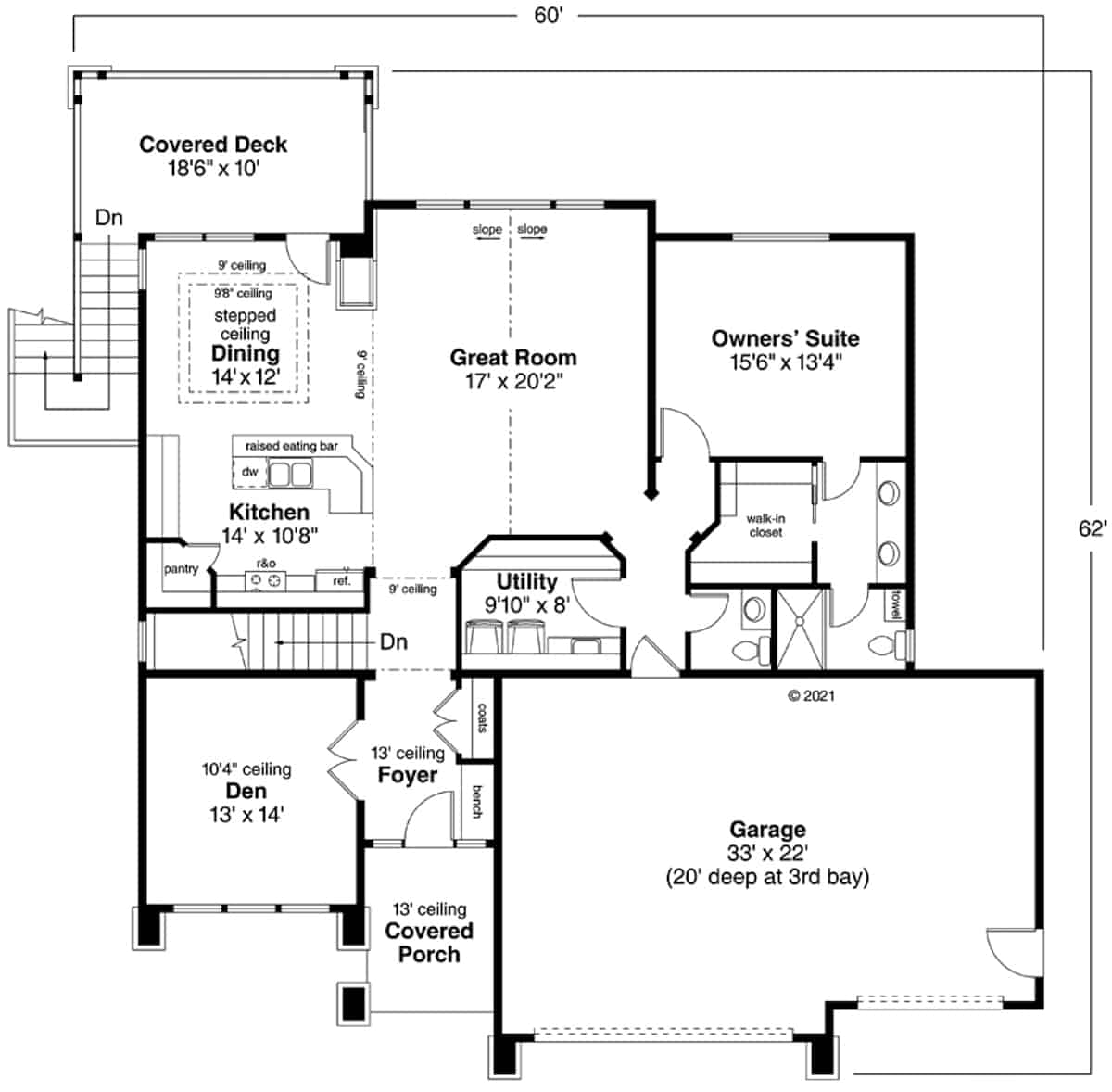 Floor Plan Main Level