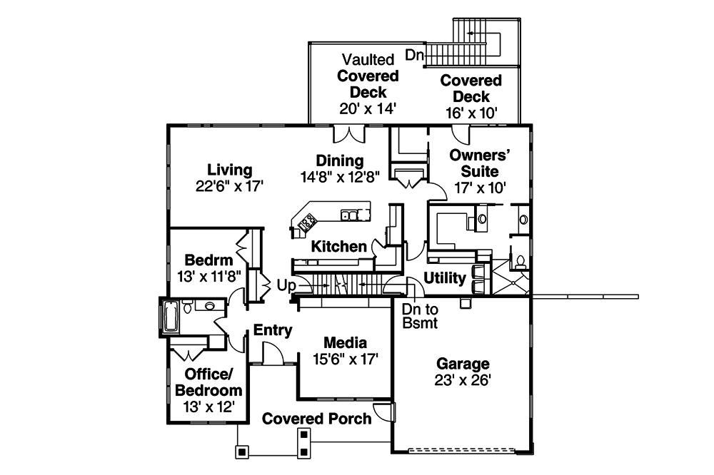Floor Plan Main Level