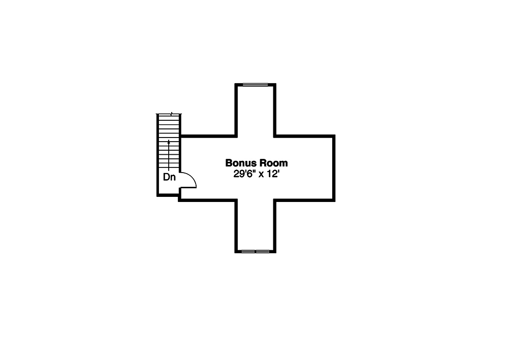 Floor Plan Bonus Room