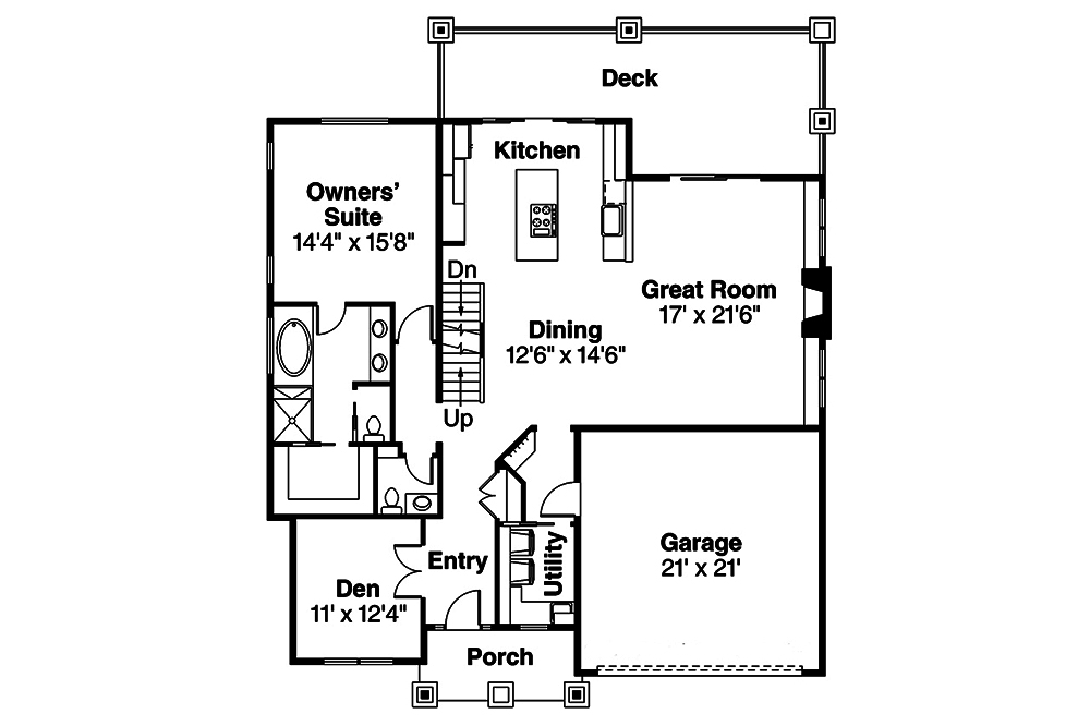 Floor Plan Main Level