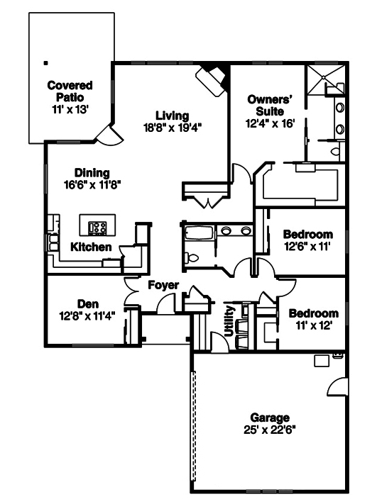 Floor Plan Main Level
