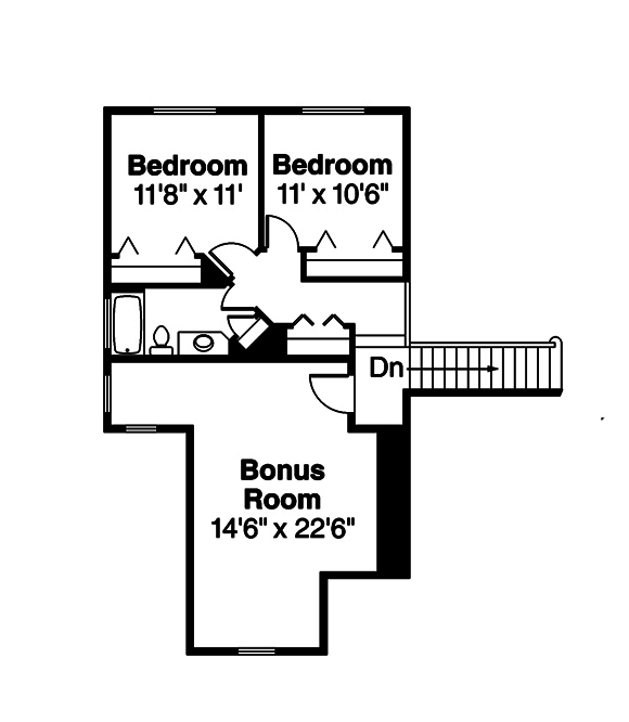 Floor Plan Upper Level