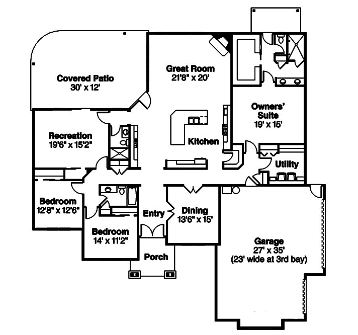 Floor Plan Main Level