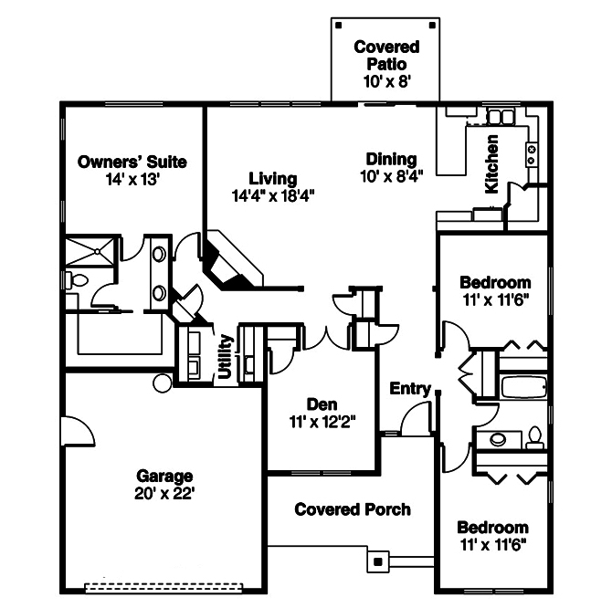 Floor Plan Main Level
