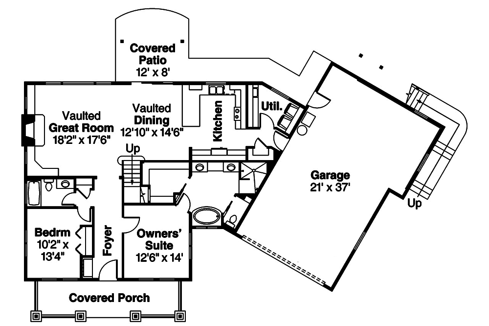 Floor Plan Main Level