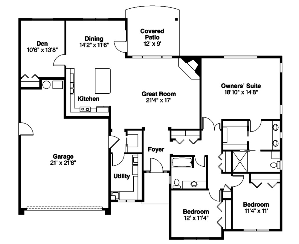 Floor Plan Main Level