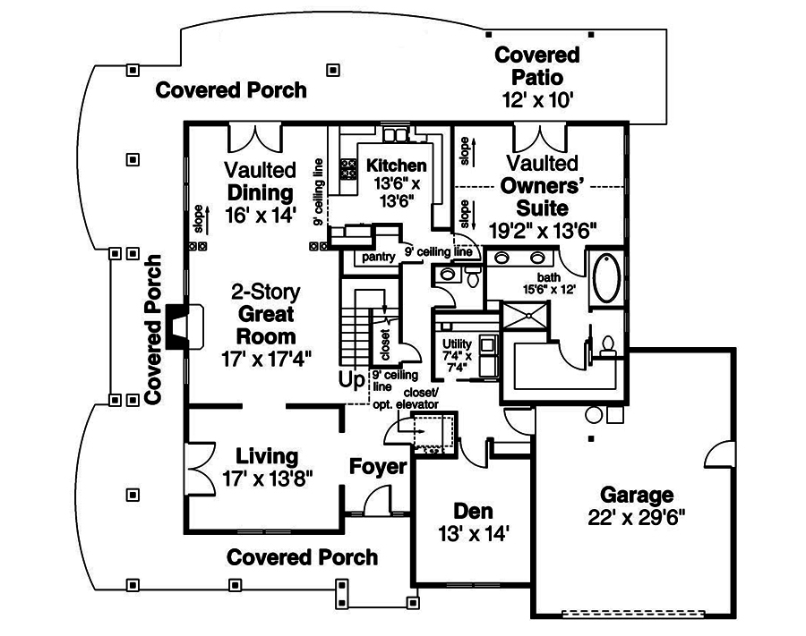 Floor Plan Main Level