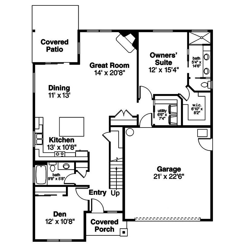 Floor Plan Main Level