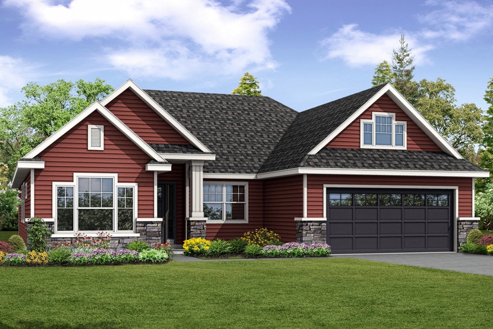 3-Bedroom, 2150 Sq Ft Country Home - Plan #108-1857 - Main Exterior