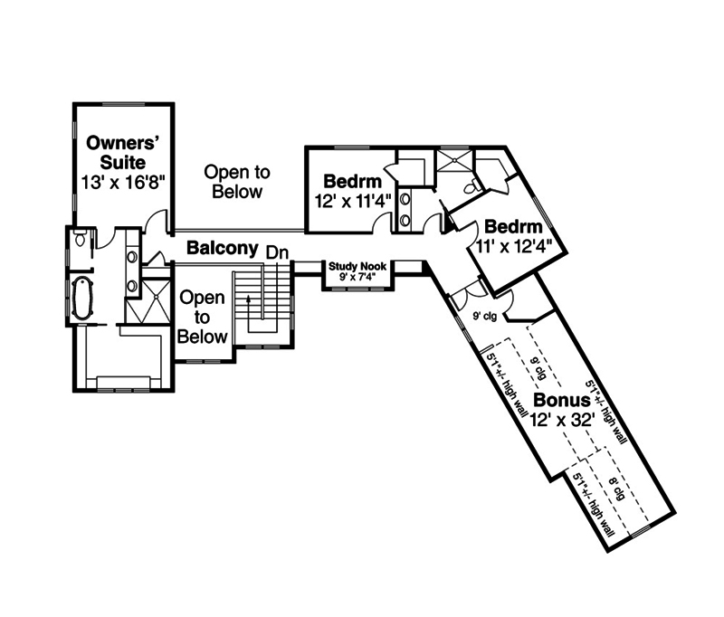 Floor Plan Upper Level
