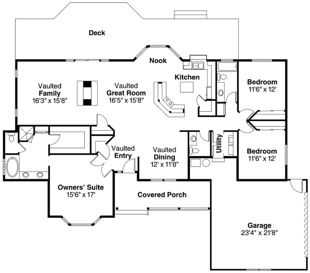 Floor Plan Main Level