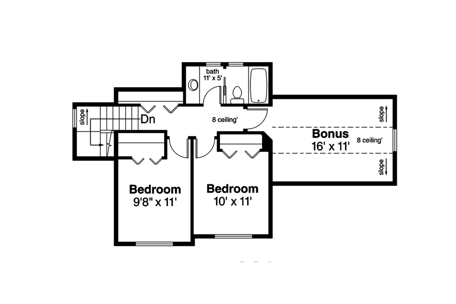 Floor Plan Upper Level