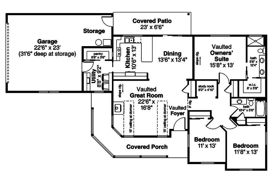 Floor Plan Main Level