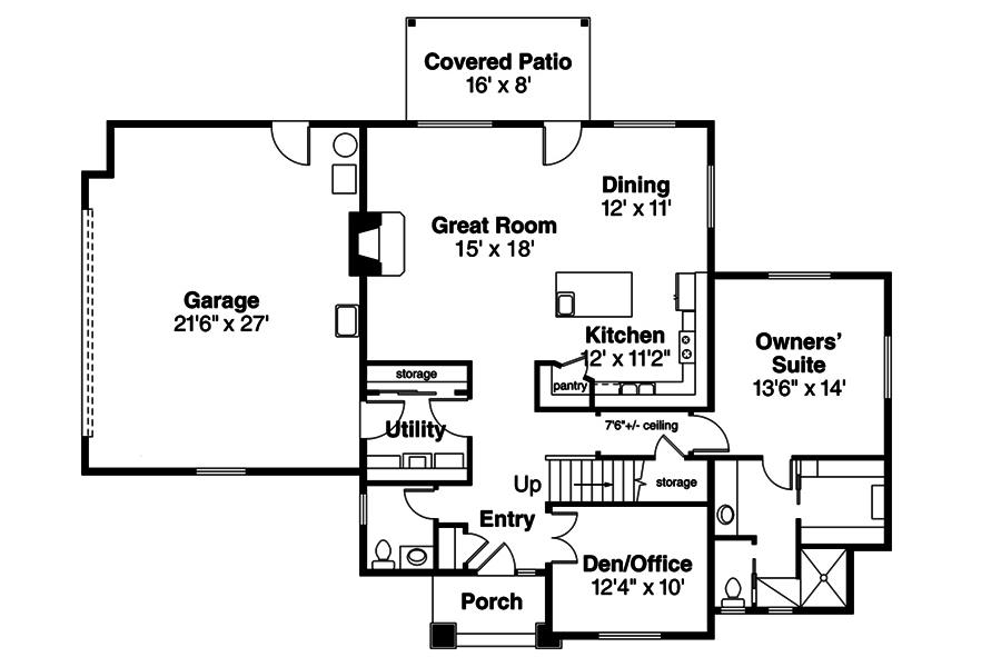 Floor Plan Main Level