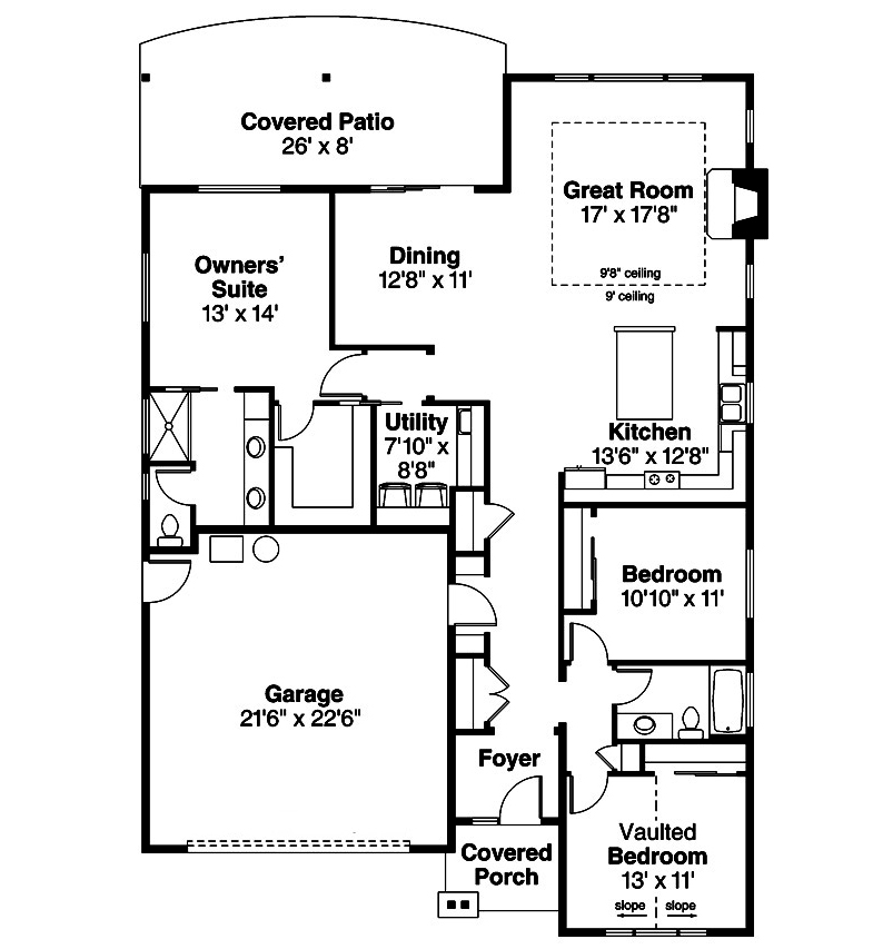 Floor Plan Main Level